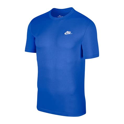 nike t shirt blau weiß|Herren Blau Oberteile & T.